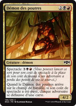 Démon des poutres - L'allégeance de Ravnica