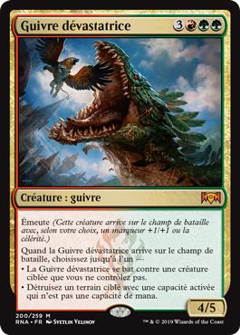 Guivre dévastatrice - L'allégeance de Ravnica