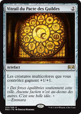 Vitrail du Pacte des Guildes - L'allégeance de Ravnica