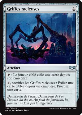 Griffes racleuses - L'allégeance de Ravnica