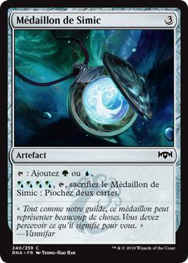 Médaillon de Simic - L'allégeance de Ravnica