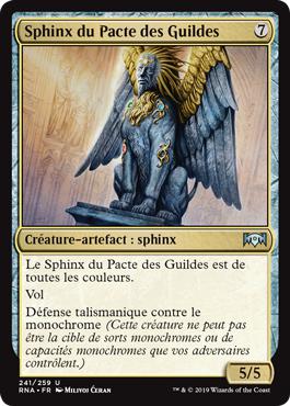 Sphinx du Pacte des Guildes - L'allégeance de Ravnica