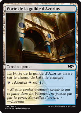 Porte de la guilde d'Azorius - L'allégeance de Ravnica