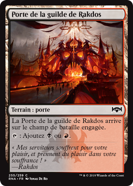 Porte de la guilde de Rakdos - L'allégeance de Ravnica