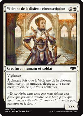 Vétérane de la dixième circonscription - L'allégeance de Ravnica