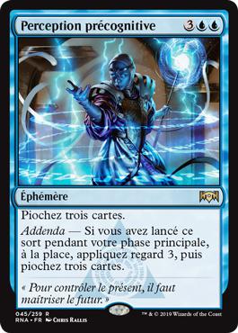 Perception précognitive - L'allégeance de Ravnica