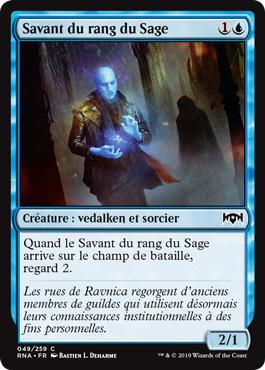 Savant du rang du Sage - L'allégeance de Ravnica