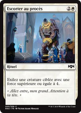 Escorter au procès - L'allégeance de Ravnica