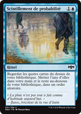 Scintillement de probabilité - L'allégeance de Ravnica