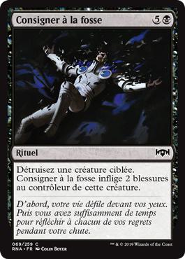 Consigner à la fosse - L'allégeance de Ravnica