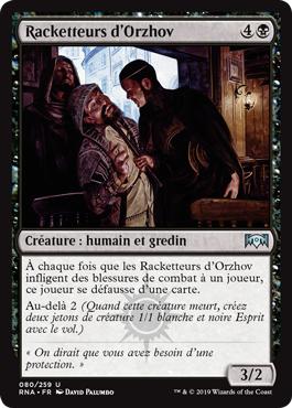 Racketteurs d'Orzhov - L'allégeance de Ravnica