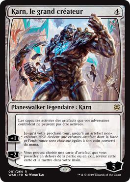 Karn, le grand créateur - La Guerre des Planeswalkers