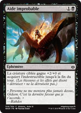 Aide improbable - La Guerre des Planeswalkers