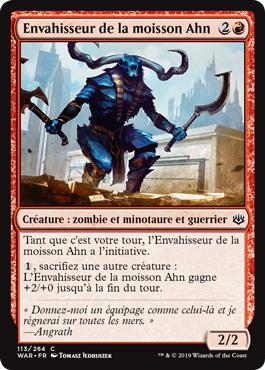 Envahisseur de la moisson Ahn - La Guerre des Planeswalkers