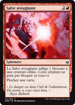 Salve aveuglante - La Guerre des Planeswalkers