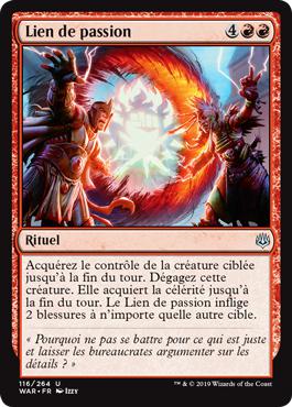 Lien de passion - La Guerre des Planeswalkers