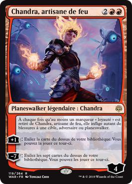 Chandra, artisane de feu - La Guerre des Planeswalkers