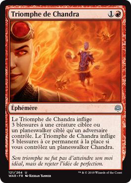 Triomphe de Chandra - La Guerre des Planeswalkers