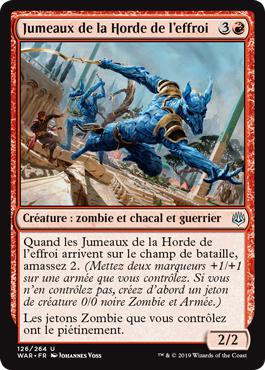 Jumeaux de la Horde de l'effroi - La Guerre des Planeswalkers