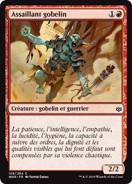 Assaillant gobelin - La Guerre des Planeswalkers