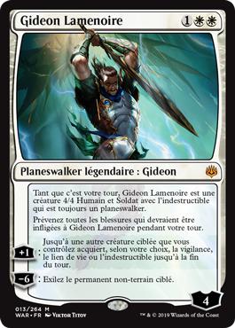 Gideon Lamenoire - La Guerre des Planeswalkers
