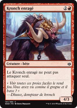 Kronch enragé - La Guerre des Planeswalkers