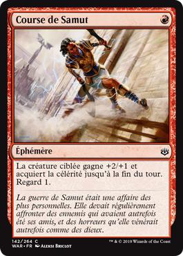 Course de Samut - La Guerre des Planeswalkers