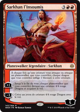 Sarkhan l'Insoumis - La Guerre des Planeswalkers