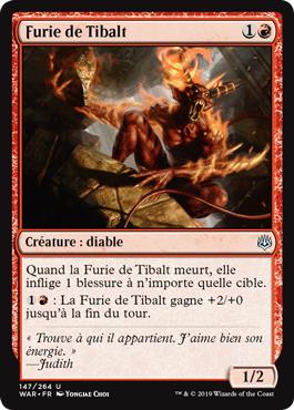 Furie de Tibalt - La Guerre des Planeswalkers