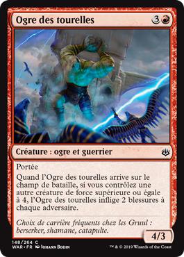 Ogre des tourelles - La Guerre des Planeswalkers