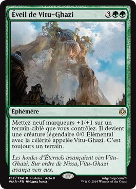 Éveil de Vitu-Ghazi - La Guerre des Planeswalkers