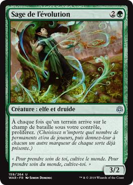 Sage de l'évolution - La Guerre des Planeswalkers