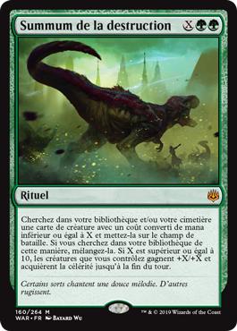 Summum de la destruction - La Guerre des Planeswalkers