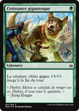 Croissance gigantesque - La Guerre des Planeswalkers