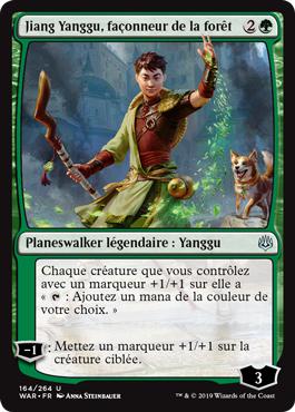 Jiang Yanggu, façonneur de la forêt - La Guerre des Planeswalkers