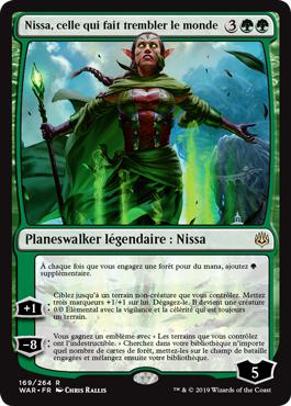 Nissa, celle qui fait trembler le monde - La Guerre des Planeswalkers