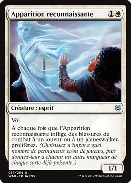 Apparition reconnaissante - La Guerre des Planeswalkers