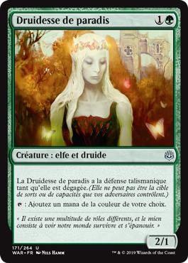 Druidesse de paradis - La Guerre des Planeswalkers