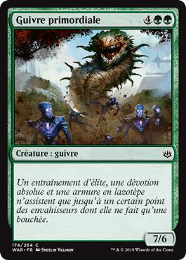 Guivre primordiale - La Guerre des Planeswalkers