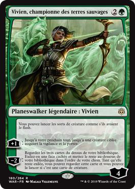 Vivien, championne des terres sauvages - La Guerre des Planeswalkers