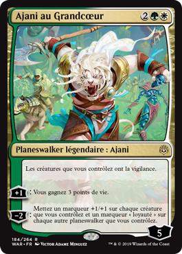 Ajani au Grandcœur - La Guerre des Planeswalkers