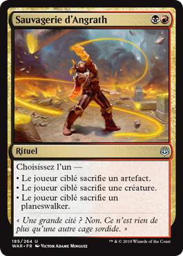 Sauvagerie d'Angrath - La Guerre des Planeswalkers