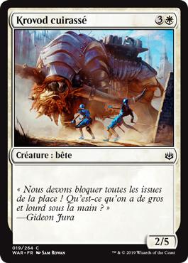 Krovod cuirassé - La Guerre des Planeswalkers