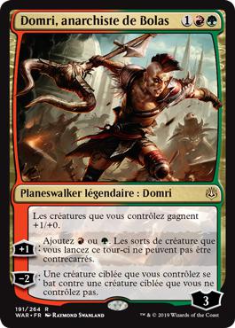 Domri, anarchiste de Bolas - La Guerre des Planeswalkers