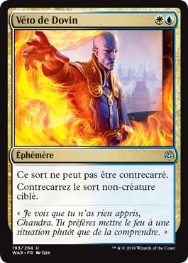 Véto de Dovin - La Guerre des Planeswalkers