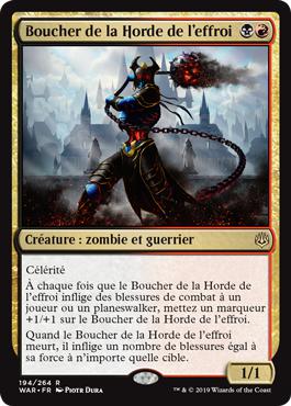 Boucher de la Horde de l'effroi - La Guerre des Planeswalkers