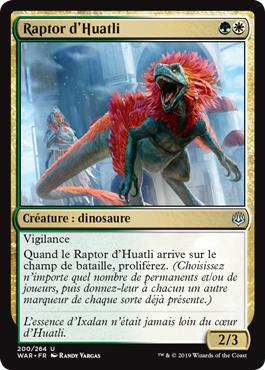 Raptor d'Huatli - La Guerre des Planeswalkers
