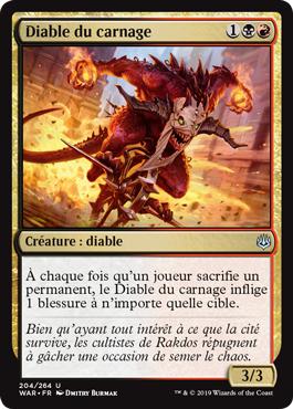 Diable du carnage - La Guerre des Planeswalkers