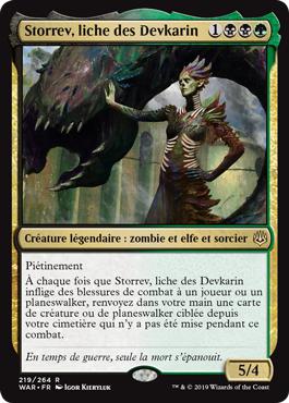 Storrev, liche des Devkarin - La Guerre des Planeswalkers