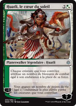 Huatli, le cœur du soleil - La Guerre des Planeswalkers